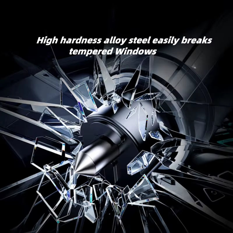 Window Breaker Seatbelt Cutter Car Gadgets Vehicle Escape Tool Safe Hammer Glass Breaker Life-Saving Emergency Artifact